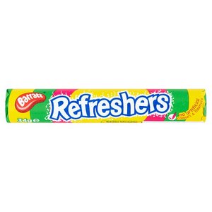Sweets: Barratt Refreshers Tube 34g