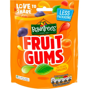 Rowntree's Fruit Gums Pouch 150g