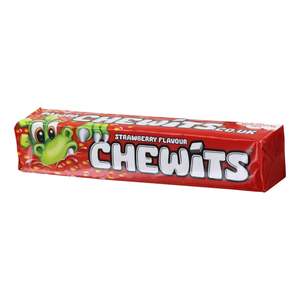 Sweets: Chewits Strawberry 30g