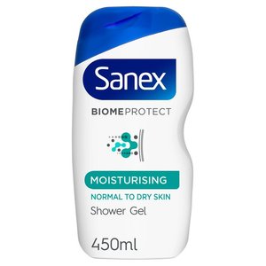 Bath Body Hair: NEW Sanex Biome Protect Dermo Moisturing Shower Gel 450ml