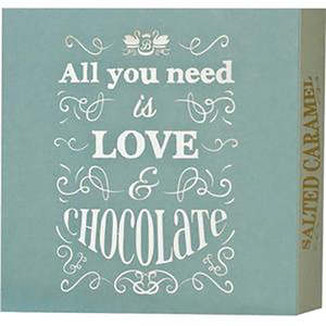 Clickncollect: Beech's-All you need is LOVE & CHOCOLATE- ANGLESEY SEA SALTED CARAMEL 100G
