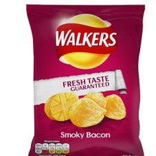 Walkers Smoky Bacon 'Grab Bag' 45g B.B.D 7/3/26
