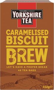 Clickncollect: Yorkshire Tea Caramelised Biscuit Brew  40 Tea Bags
