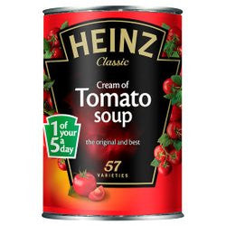 British Winter Pantry: Heinz Cream of Tomato Soup 400g