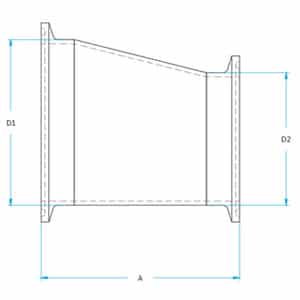 Products: Clamp Ecc Reducer 32MP Ultibend Industries