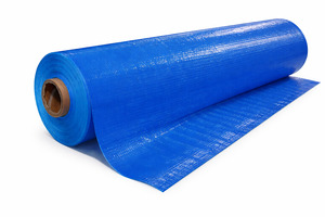 Polyweave Carpet/Floor Protection – Blue/White