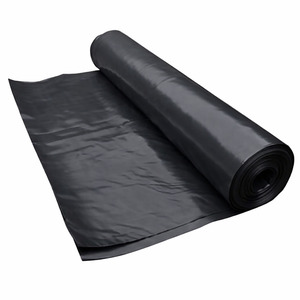 Recyclable: Black Polythene Sheeting (Builders Plastic)