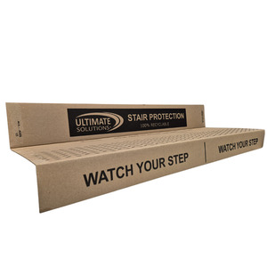 Door And Edge Protection: Cardboard Stair Protection