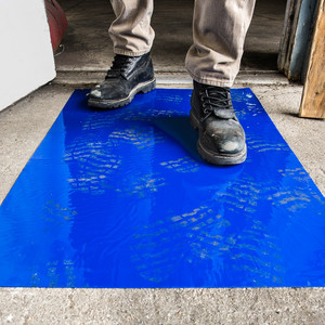 Dust Containment Systems and Zipwall: Dust Control Sticky Mat