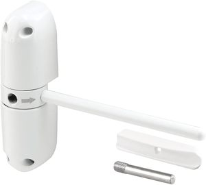 White Spring Door Closer