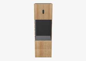 2-Door, 2-Drawer and Open Shelf Tall Storage Cabinet - Ultimate Building Supplies