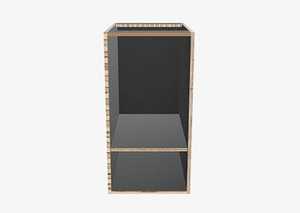 Pull-out Bins Accessory Kitchen Base Cabinet 400 - Ultimate Building Supplies