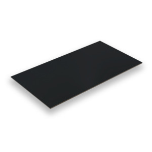 16mm Plywood sheet - Black Pitted Melamine Carcass Material - Ultimate Building Supplies