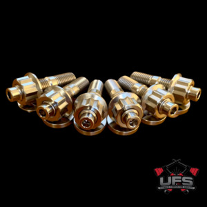 Exhaust Stud Kits: Mazda 20B Titanium Exhaust Stud Kit