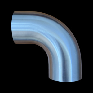 304 Stainless Steel 90° Bend | 1D Tight Radius Exhaust Elbow