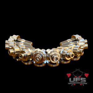 Titanium Exhaust Stud Kit fits Toyota 2JZ Vehicles