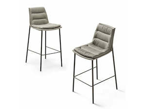 Barstools: LADY STOOL STEEL