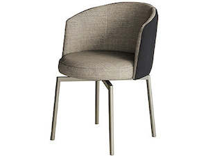 Office Chairs: JANE METAL LEGS