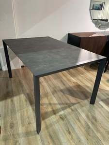 Clearance: Pedro dining table Cattelan - WAS $2375 - NOW $1780- 1 left Graphite/ Grey Oxide