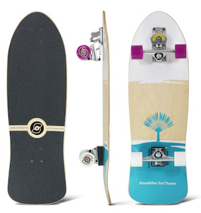 Slide Skate: SMOOTHSTAR 32.5" JOHANNE DEFAY PRO MODEL (WHITE/TEAL)