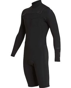 Mens Springsuit: 2020 Billabong Revolution Chest Zip Ls Gbs 2/2 Springsuit