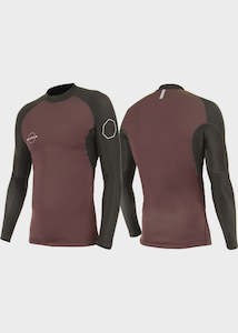 Mens Rash Wetsuit Tops: High Seas II 1Mm Ls Jacket
