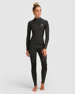 Womens Steamers: 4/3 Billabong Furnace Synergy Back Zip Gbs Fullsuit