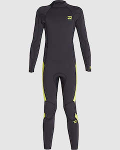All Youth Toddler Wetsuit: 2020 Billabong Boys Furnace Absolute 3/2 Back Zip Gbs Steamer