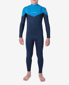 All Youth Toddler Wetsuit: Ripcurl Junior Dawn Patrol 4/3mm Chest Zip Steamer”