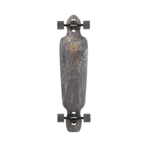 Longboard Skates: Landyachtz Battle Axe - Black Space Rock