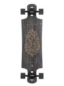 Longboard Skates: LANDYACHTZ DROP HAMMER - BLACK PINECONE