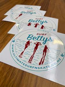 Gift Card: Ultimate Surf Bettys - Represent Sticker