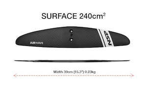 Nsp Surfboards: NSP Hydrofoil Airwave RW  39cm - 240cm2