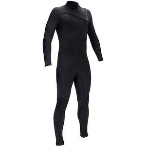 4 3 Mm Steamer Wetsuits: Vissla Mens 7 Seas 4/3 Chest Zip Steamer - Stealth
