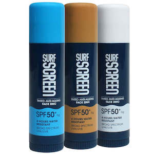 Products: Surfscreen SPF50+ Zinc Stick