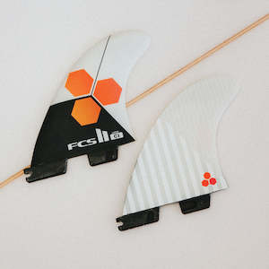FCS II CI PC Medium White Tri Retail Fins