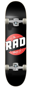 Skate: RAD Complete Logo Black - 8.125"