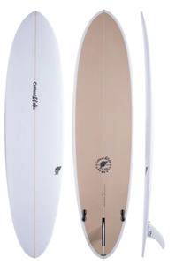 Mid Length Funboards: Critical Slide The Hermit - PU