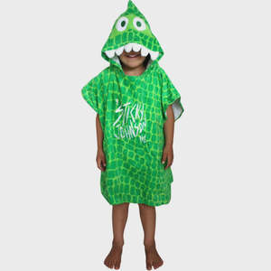 Towels Ponchos: Hooded Towel Kids Dino