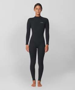 O'Neill Women's Reactor 3/2mm Steamer Wetsuit - Black