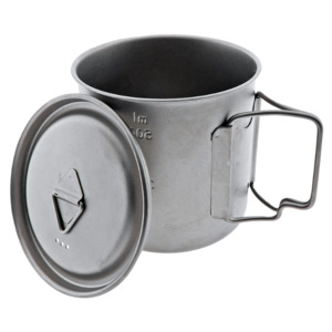 Ultralight Titanium Pot 650ml