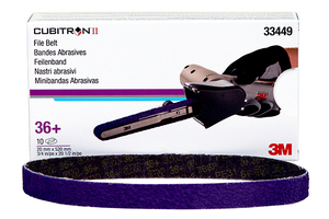 3M33449 Cubitron II File Belts 36+ 20mm x 520mm - REFINISH.CO.NZ