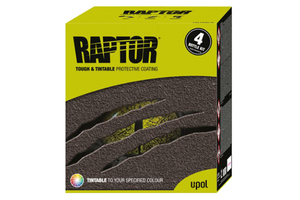Products: UPOL RAPTOR Black kit. 3.8L - REFINISH.CO.NZ