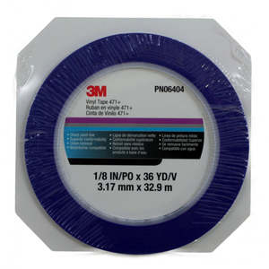 Products: Fineline Tape 471 Blue 3.2mm - REFINISH.CO.NZ
