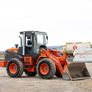 Hitachi ZW100 Loader - Ultraquip Hire