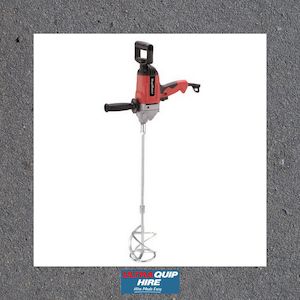 Concrete Mixers: Portamix Drill Mixer - Ultraquip Hire, Blenheim NZ