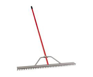 Landscaping rake - Ultraquip Hire