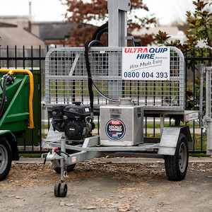 Log Splitter: Log Splitter 14HP Towable - Ultraquip Hire, Blenheim NZ