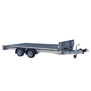 Equipment: Dual Axle Flat Deck Trailer - Ultraquip Hire NZ