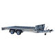 Dual Axle Flat Deck Trailer - Ultraquip Hire NZ